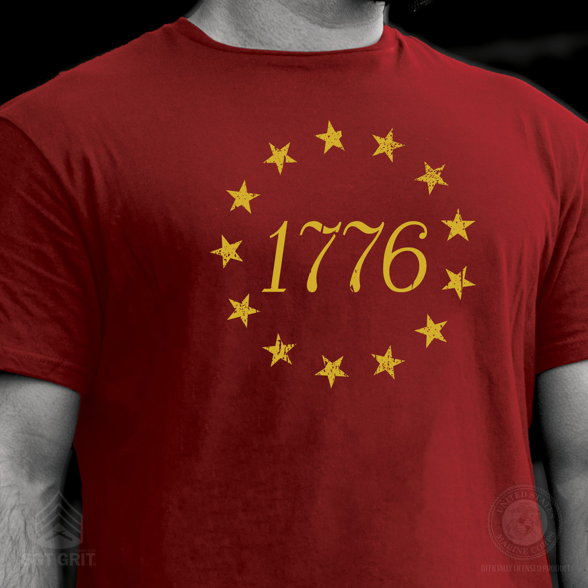1776 Betsy Ross Flag T-Shirt - SGT GRIT