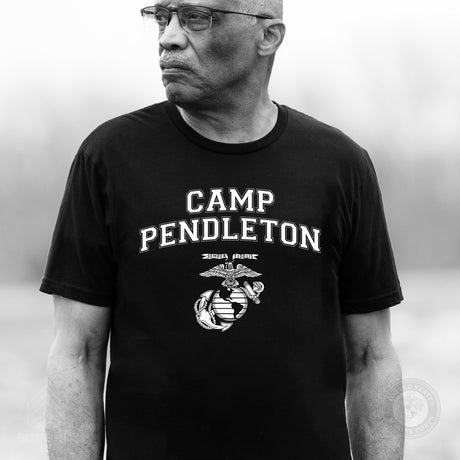 Marine Corps Base Collegiate EGA T-Shirt - SGT GRIT