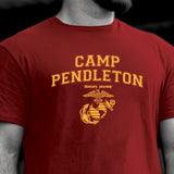 Marine Corps Base Collegiate EGA T-Shirt - SGT GRIT