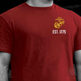 USMC Stamped Slogan T-Shirt - SGT GRIT