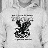 We The People 250 Years Eagle Hoodie - SGT GRIT