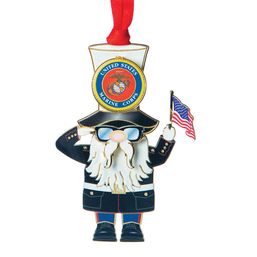 US Marines Corps Gnome Ornament - SGT GRIT
