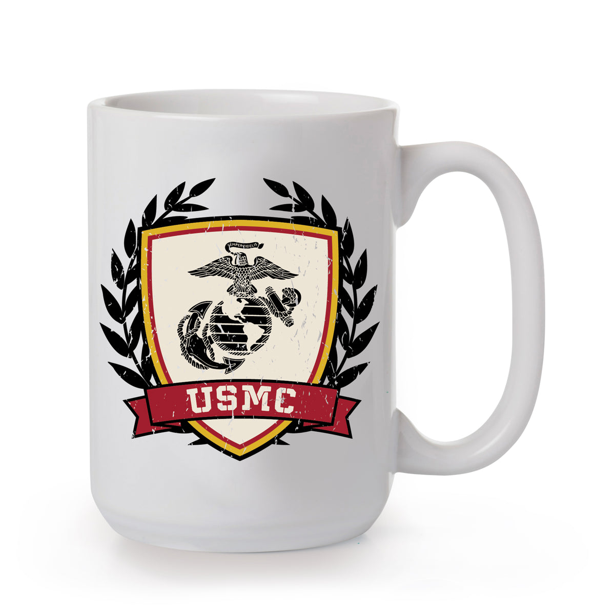 USMC Collegiate Crest Mug - SGT GRIT