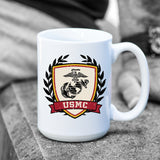 USMC Collegiate Crest Mug - SGT GRIT
