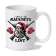 I Made The Naughty List USMC Christmas Mug - SGT GRIT