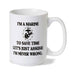 I'm A Marine & I'm Never Wrong Mug - SGT GRIT