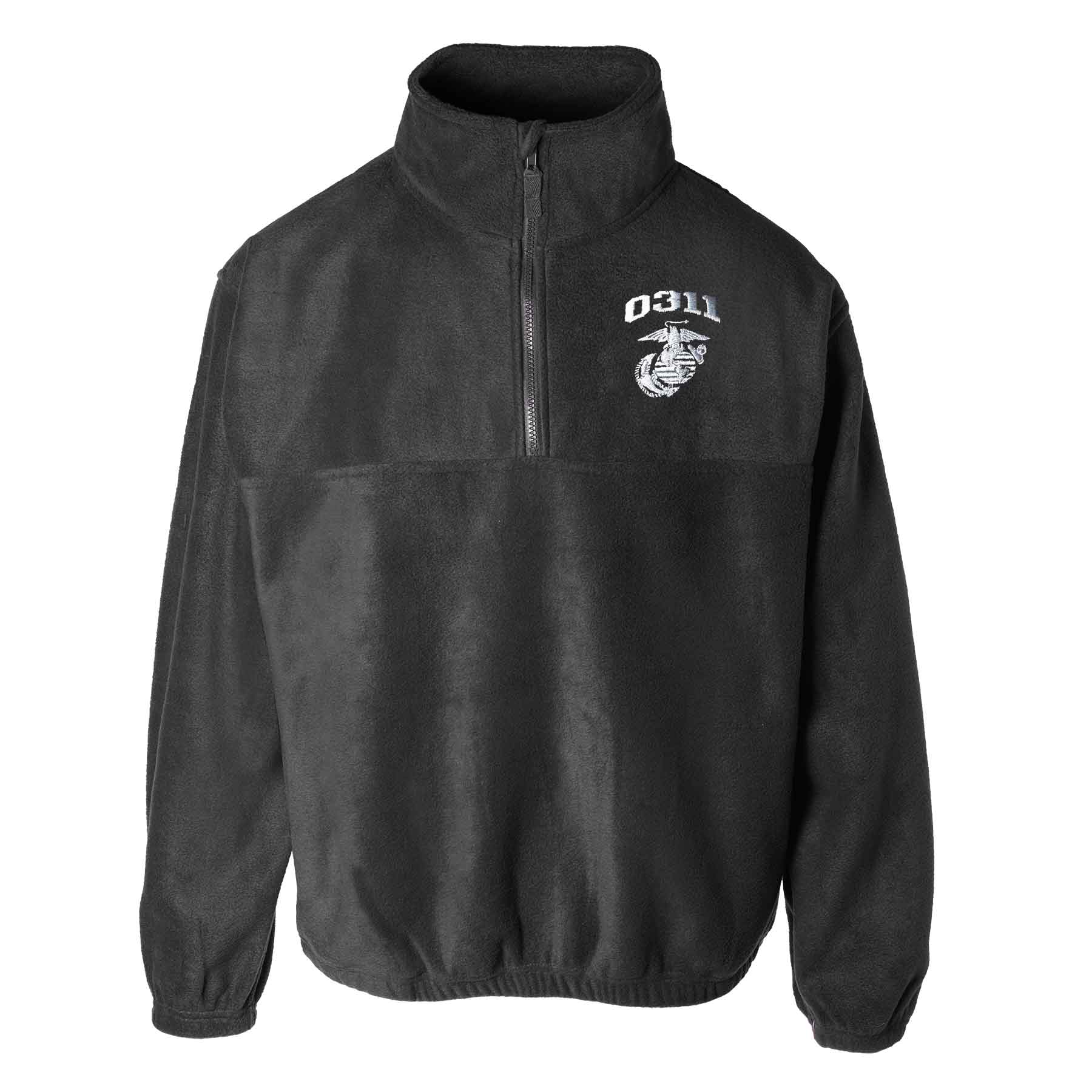 Marine Corps MOS Fleece Quarter Zip | Custom USMC Apparel – SGT GRIT