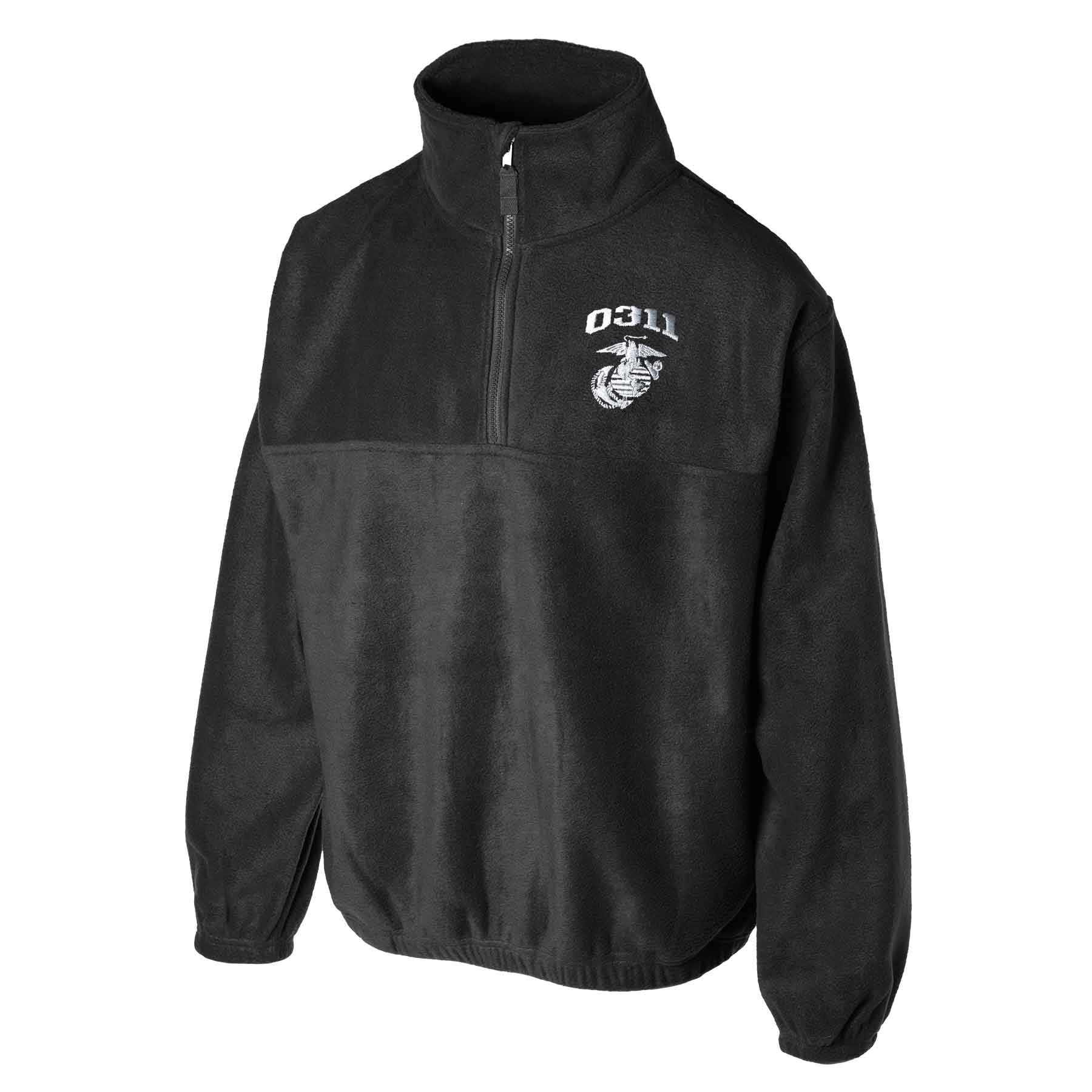 Marine Corps MOS Fleece Quarter Zip | Custom USMC Apparel – SGT GRIT