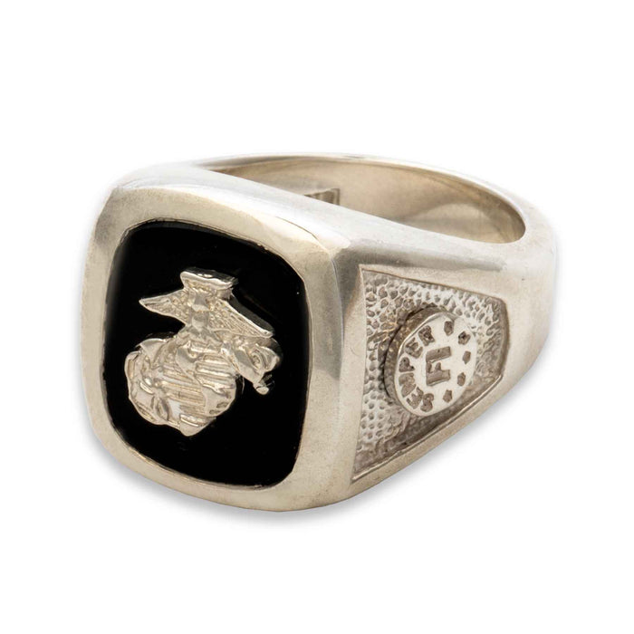 Sterling Silver Ring With EGA - Customizable - SGT GRIT