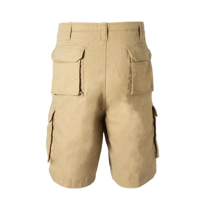 Paratrooper Cargo Shorts - Khaki - SGT GRIT