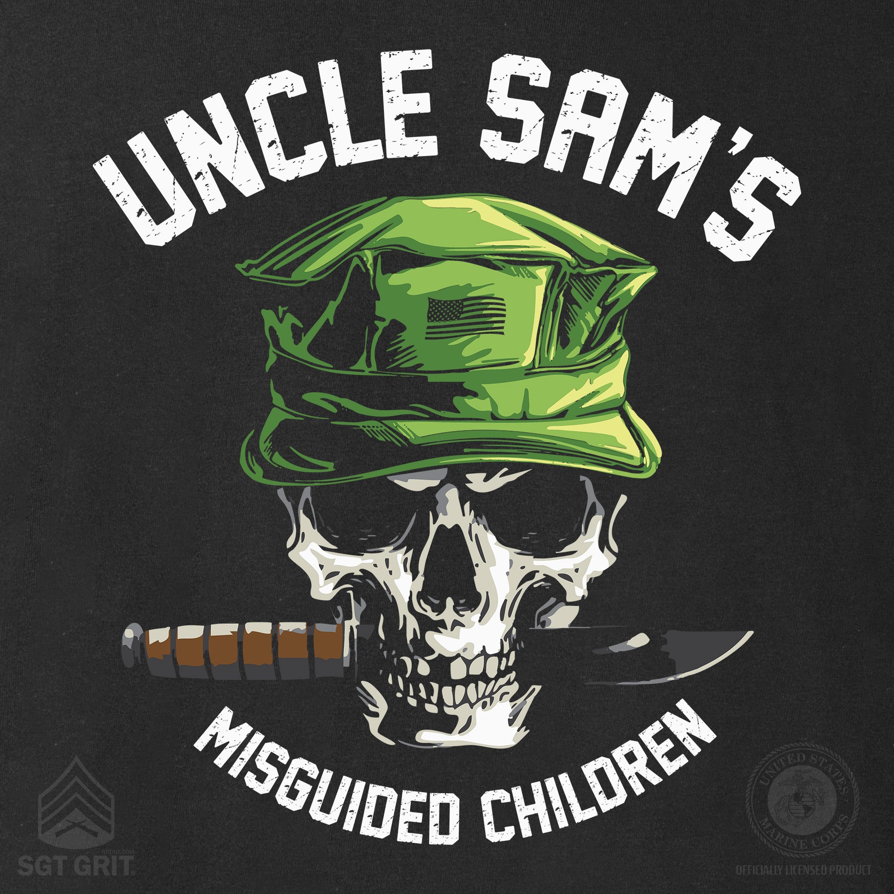 Uncle Sam's Misguided Children Sweatshirt – Hardcore USMC Style