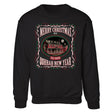 USMC Tun Tavern Christmas Sweatshirt- Black - SGT GRIT