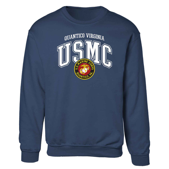 Quantico Virginia Arched Sweatshirt - SGT GRIT