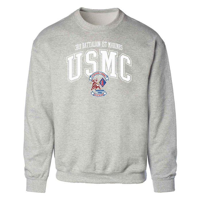 3rd Battalion 1st Marines Arched Sweatshirt - SGT GRIT