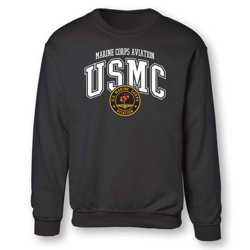 Marine Corps Aviation Arched Sweatshirt - SGT GRIT