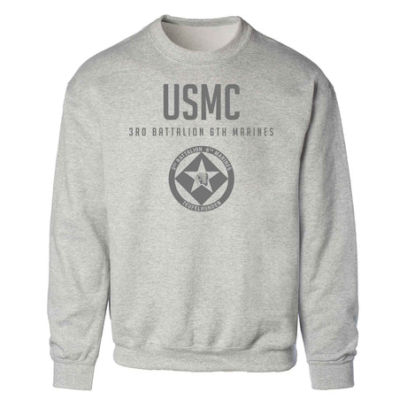 3rd Battalion 6th Marines Tonal Sweatshirt - SGT GRIT