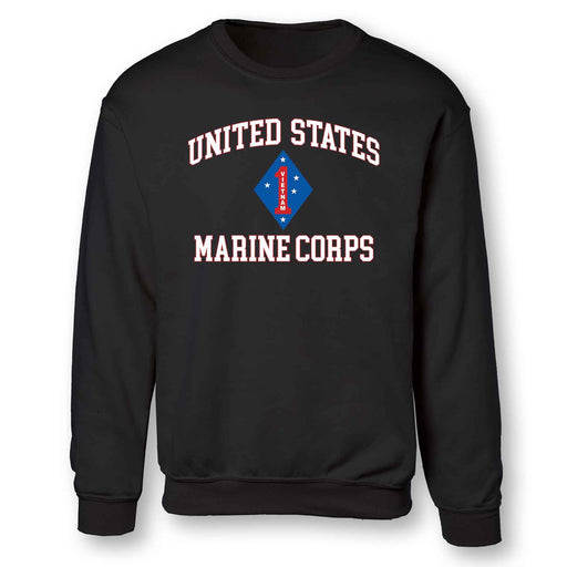 Vietnam 1st Marine Division USMC Sweatshirt - SGT GRIT