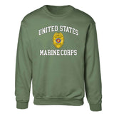 Military Police Badge USMC Sweatshirt - SGT GRIT