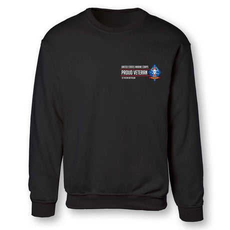 1st Recon Battalion Proud Veteran Sweatshirt - SGT GRIT