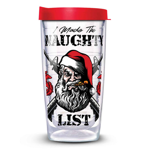 I Made The Naughty List Christmas Tumbler - SGT GRIT
