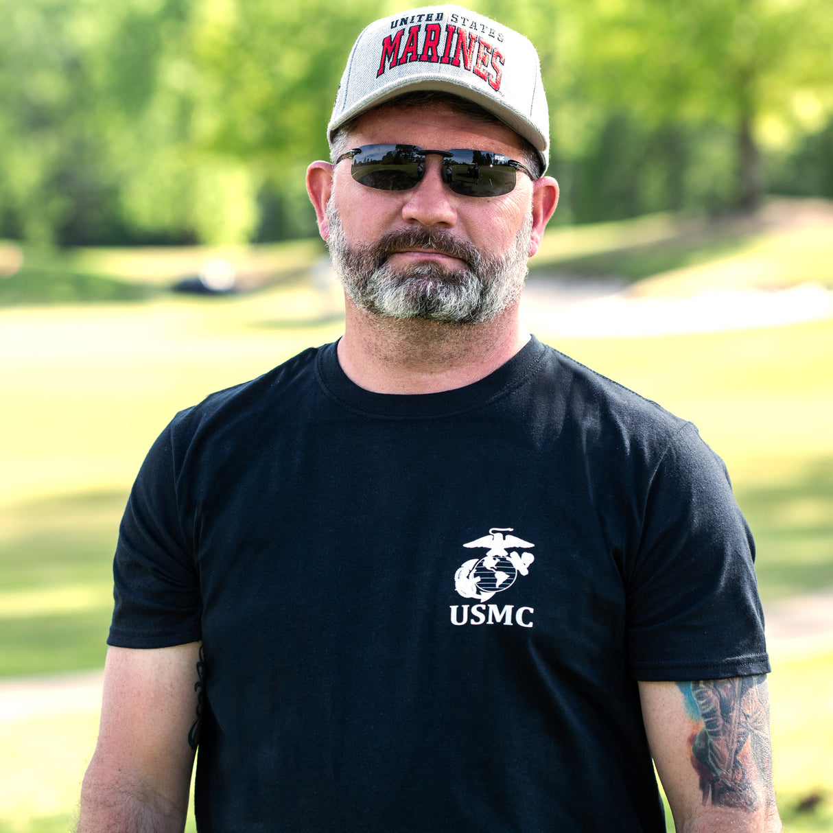 USMC Eagle, Globe, and Anchor T-Shirt – Black or Red - SGT GRIT