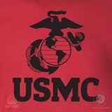 USMC Eagle, Globe, and Anchor T-Shirt – Black or Red - SGT GRIT