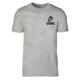 USMC Eagle, Globe, and Anchor T-Shirt – Gray - SGT GRIT