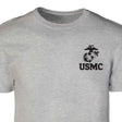 USMC Eagle, Globe, and Anchor T-Shirt – Gray - SGT GRIT