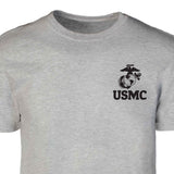 USMC Eagle, Globe, and Anchor T-Shirt – Gray - SGT GRIT