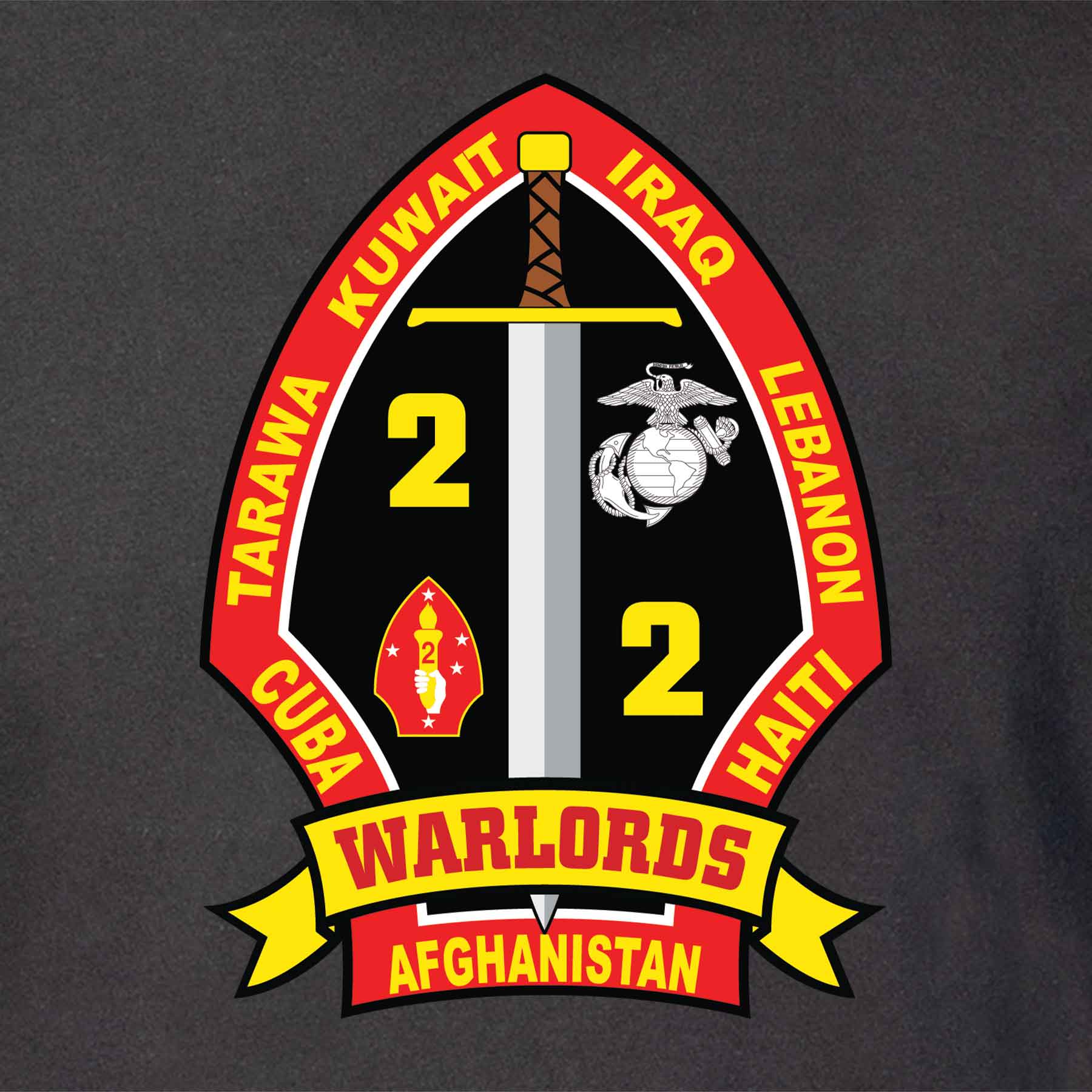 2nd Battalion 2nd Marines T-shirt – SGT GRIT