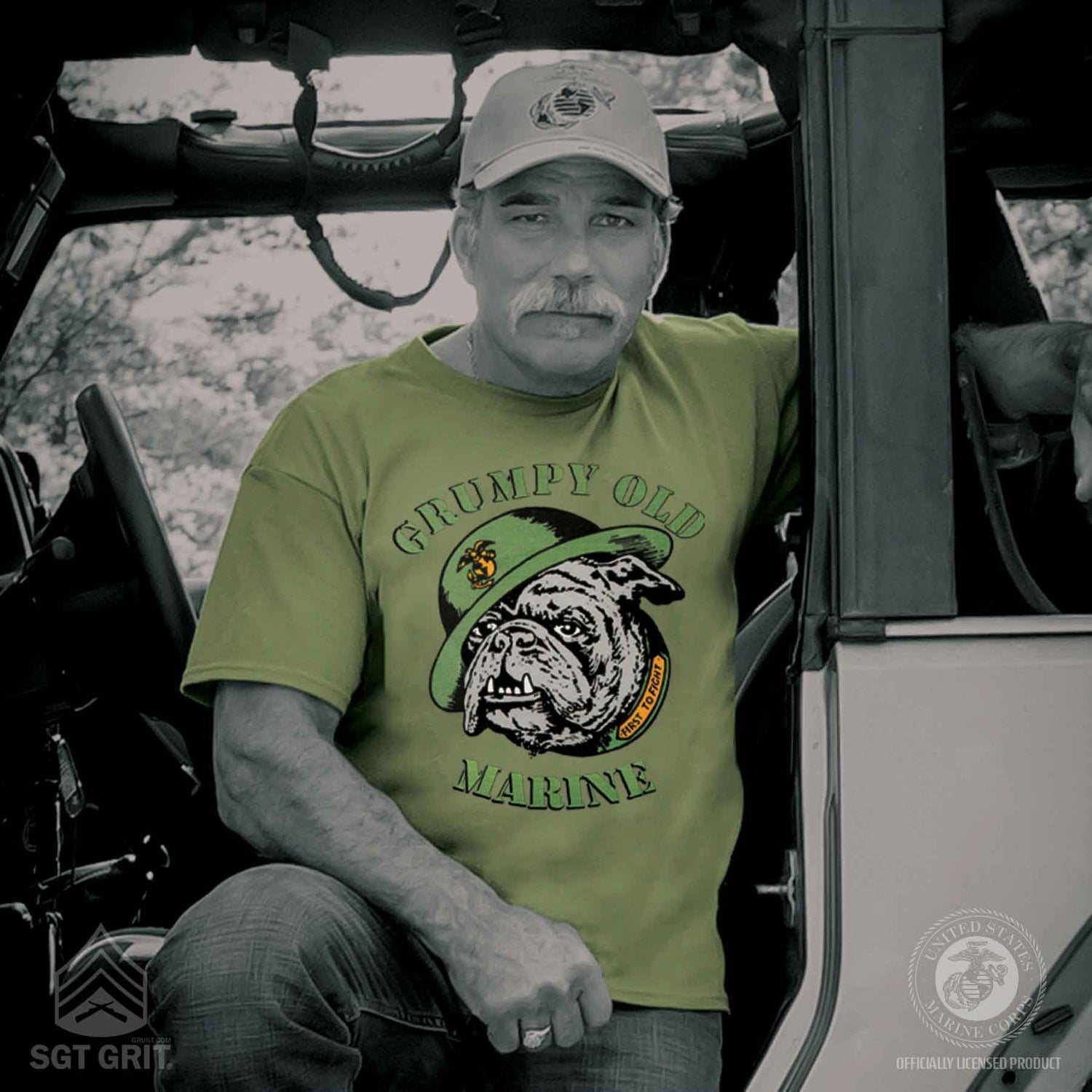 USMC Grumpy Old Marine T-Shirt - SGT GRIT