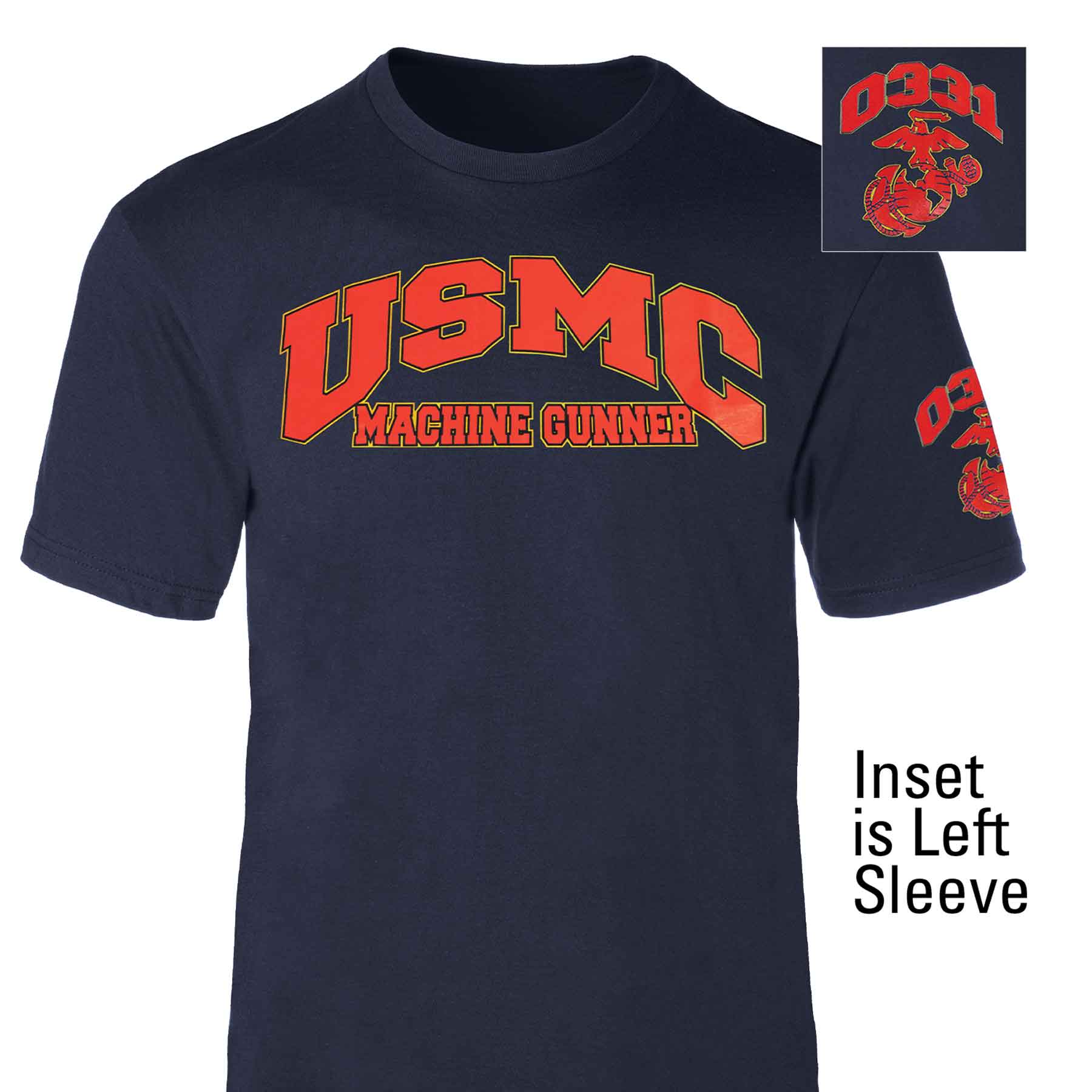 Officially Licensed Custom USMC MOS T-Shirts - SGT GRIT