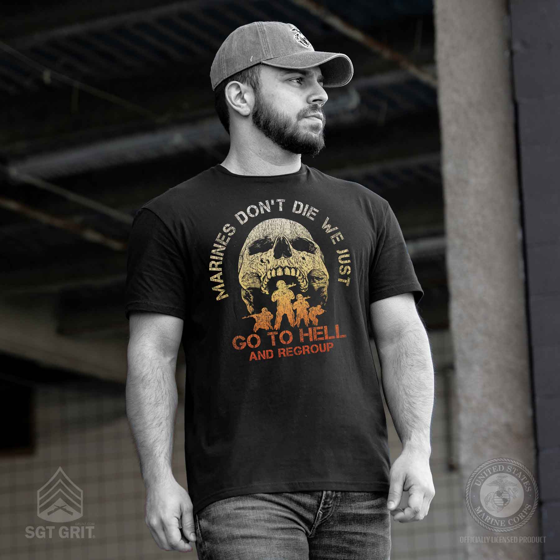 Marines Don't Die Shirt – SGT GRIT