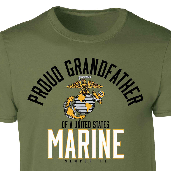 Personalized Proud "Family" Of A United States Marine T-Shirt - SGT GRIT