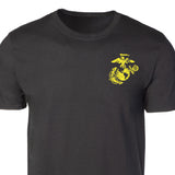 USMC 'If You Have to Ask' Graphic Black T-shirt - SGT GRIT
