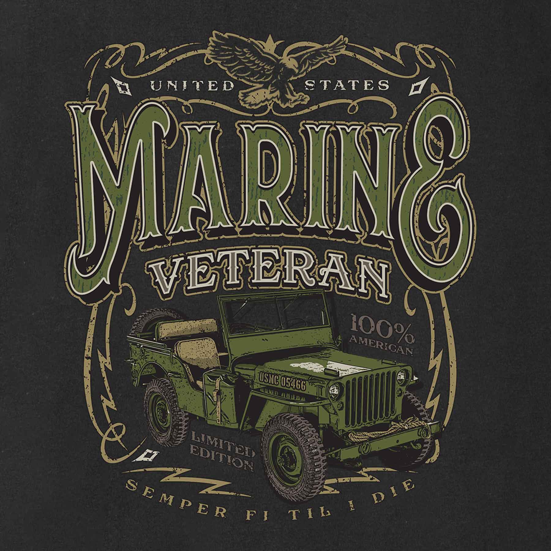 USMC Semper Fi Til I Die T-shirt – SGT GRIT