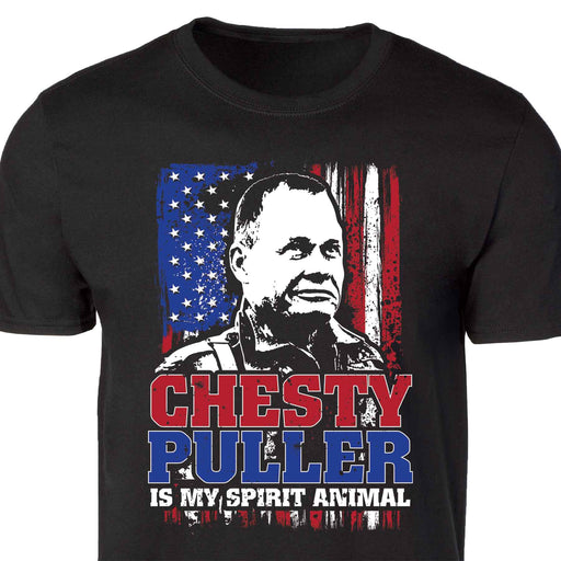 Chesty Puller Is My Spirit Animal T-shirt - SGT GRIT