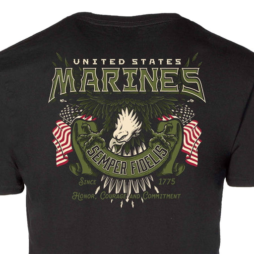 USMC Eagle Banner T-shirt - SGT GRIT