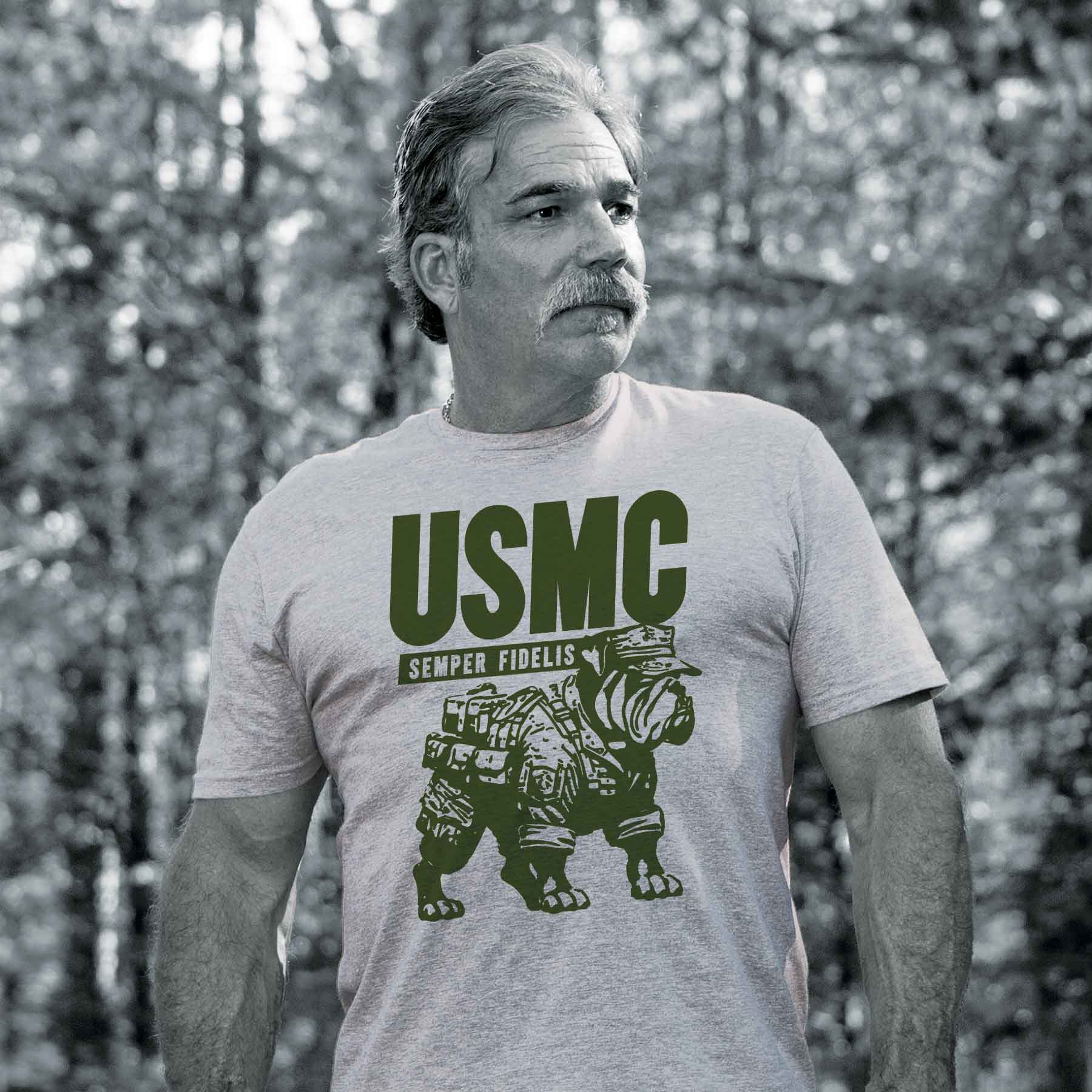 USMC Combat Bulldog T-shirt – SGT GRIT