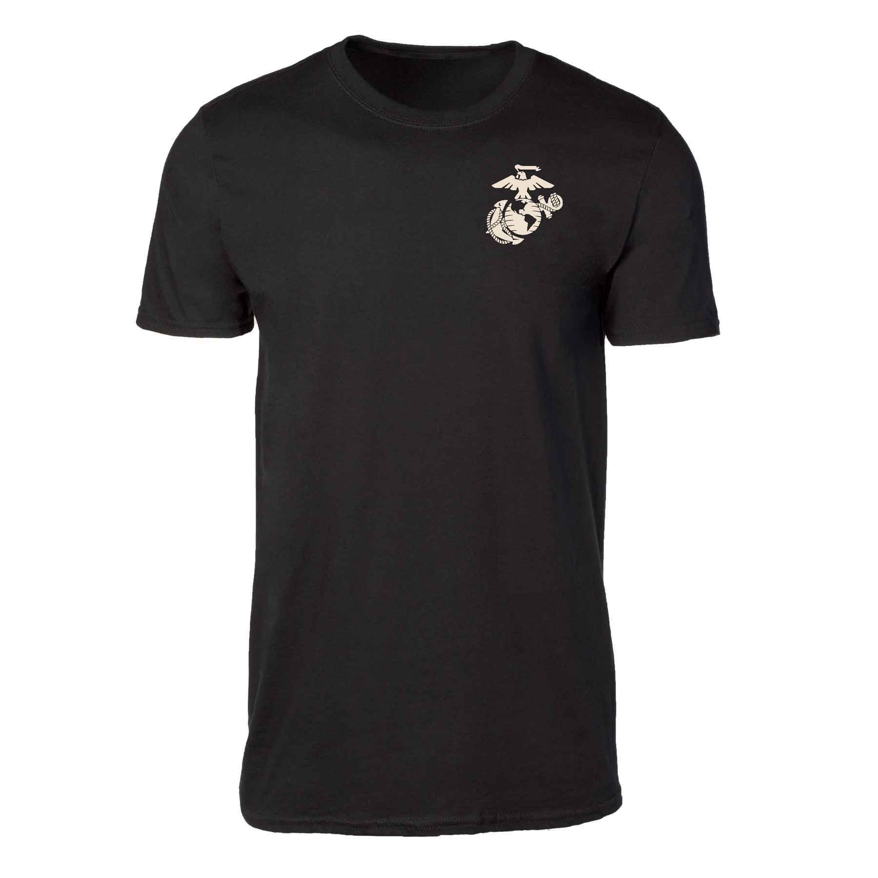1775 Devil Dogs Back With Left Chest T-shirt – SGT GRIT