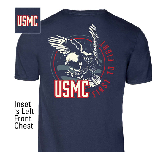 First To Fight Eagle T-shirt - SGT GRIT