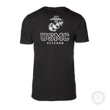USMC Veteran Tonal T-shirt- Back Design - SGT GRIT