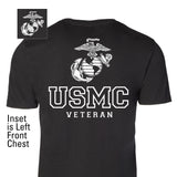 USMC Veteran Tonal T-shirt- Back Design - SGT GRIT