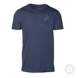 USMC Veteran Tonal T-shirt- Back Design - SGT GRIT