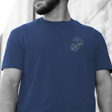 USMC Veteran Tonal T-shirt- Back Design - SGT GRIT
