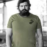 USMC Veteran Tonal T-shirt- Back Design - SGT GRIT