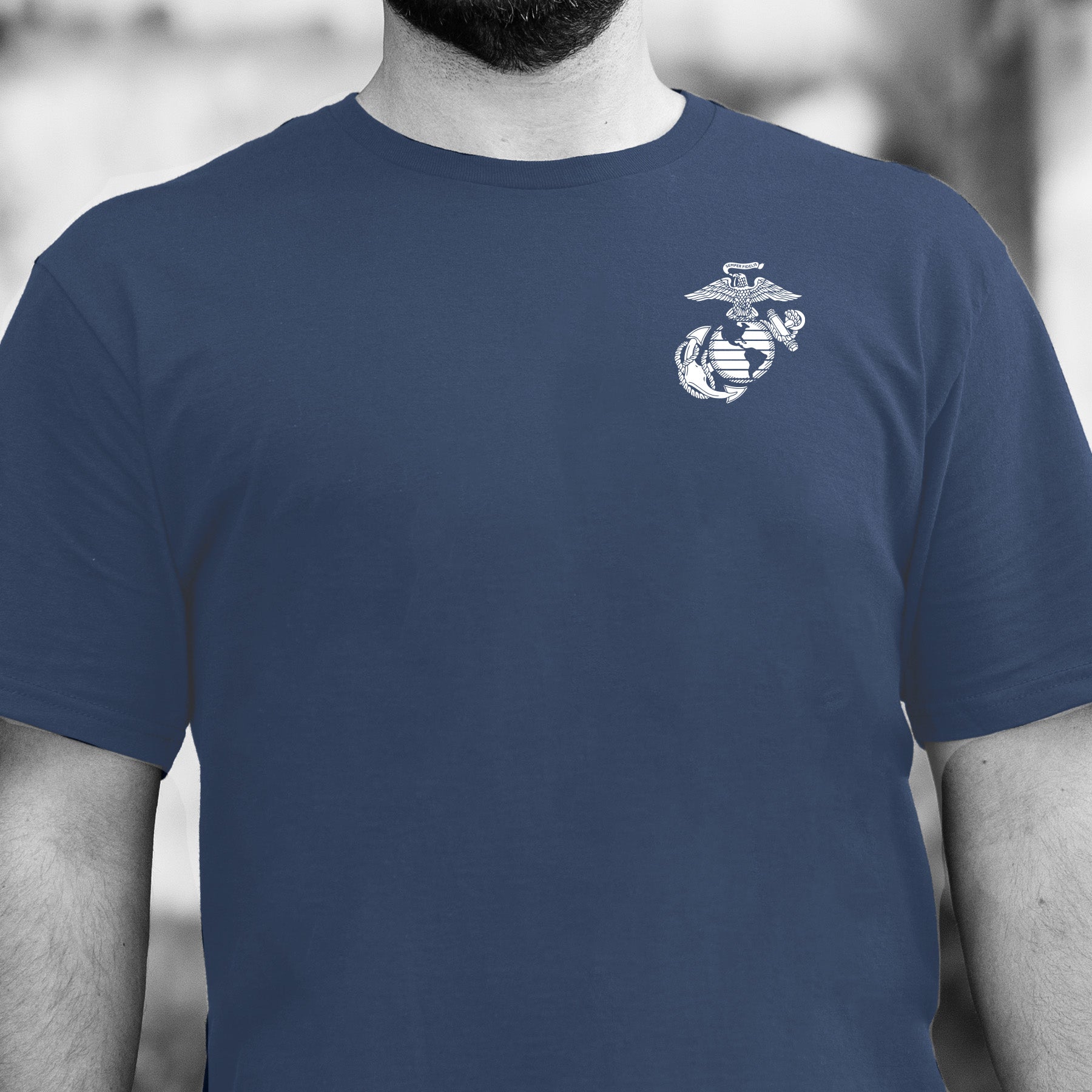 USMC 250 Years Iwo Jima T-Shirt- Back Design – SGT GRIT