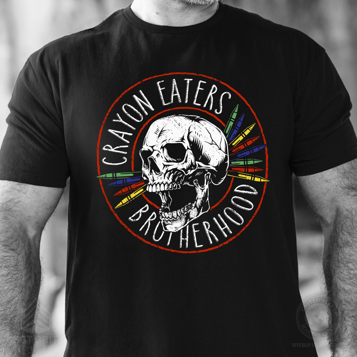 USMC Crayon Eaters Brotherhood T-Shirt - SGT GRIT