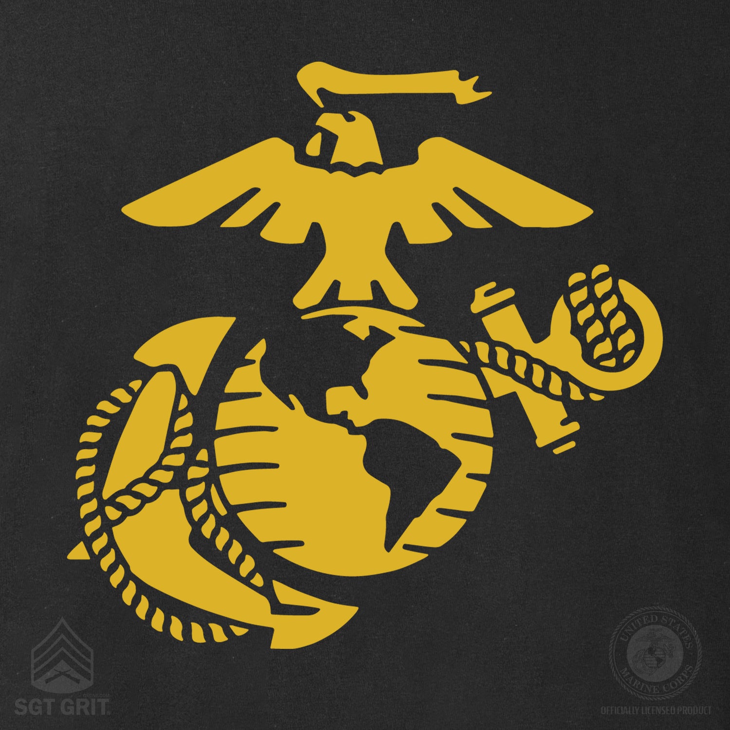 USMC If You Have To Ask T Shirt Yellow Footprints Back Design SGT GRIT usmc-if-you-have-to-ask-t-shirt-yellow-footprints-back-design-sgt-grit