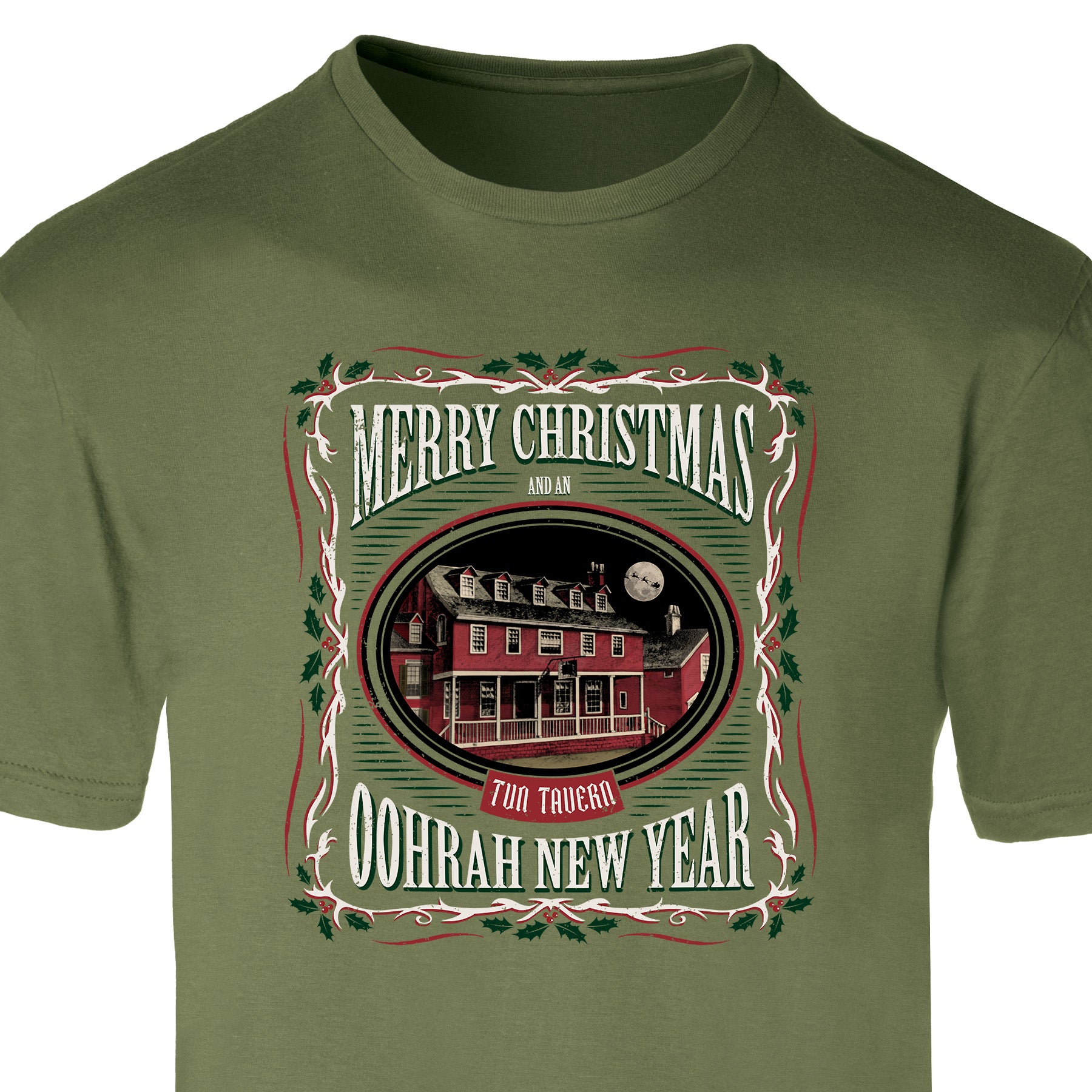 Tun Tavern Christmas T-Shirt | USMC Holiday Tee – SGT GRIT